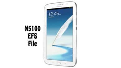 فایل EFS سامسونگ N5100 برای حل مشکل شبکه و سریال | حل مشکل شبکه Samsung GT-N5100 | حل مشکل سریال تبلت Samsung Galaxy Note 8.0