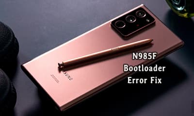 حل مشکل ارور آنلاک بوت لودر سامسونگ N985F بعد از روت | نمایش متن انگلیسی هنگام روشن کردن گوشی بعد از روت گلکسی Note20 Ultra SM-N985F