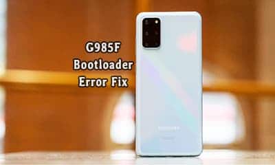 حل مشکل ارور آنلاک بوت لودر سامسونگ G985F بعد از روت | نمایش متن انگلیسی هنگام روشن کردن گوشی بعد از روت Galaxy S20+ SM-G985F