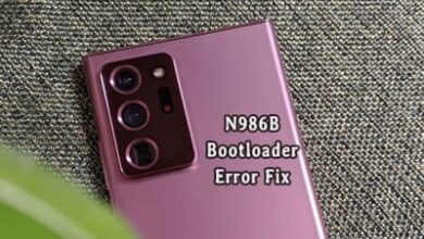 حل مشکل ارور آنلاک بوت لودر سامسونگ N986B بعد از روت | نمایش متن انگلیسی هنگام روشن کردن گوشی بعد از روت Galaxy Note20 Ultra SM-N986B