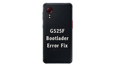 حل مشکل ارور آنلاک بوت لودر سامسونگ G525F بعد از روت | نمایش متن انگلیسی هنگام روشن کردن گوشی بعد از روت Galaxy Xcover 5 SM-G525F