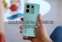 فایل ENG Rom Redmi Note 13 Pro 5G رام مهندسی POCO X6 5G (garnet) | دانلود ENG Firmware کامبینیشن شیائومی ردمی نوت 13 پرو